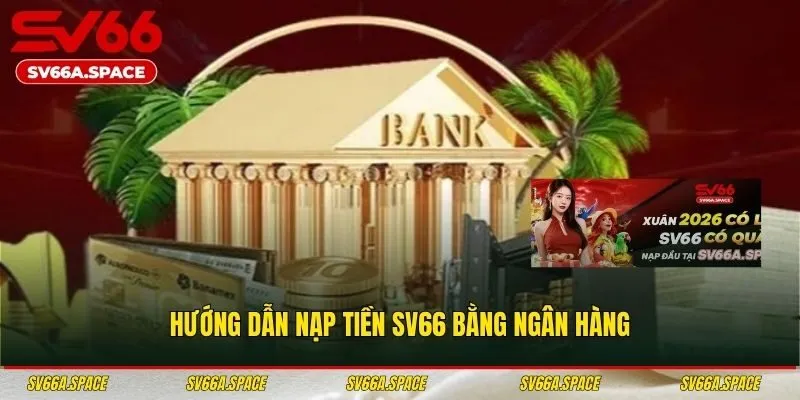 Các bước nạp tiền SV66 qua ngân hàng 