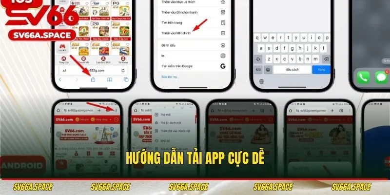 Hướng dẫn tải app cực dễ